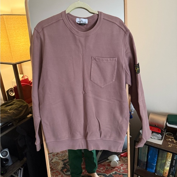 Stone Island Other - Stone Island Men's Mauve Sweater